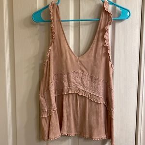 Light pink tank top
